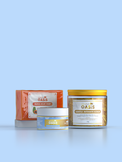 Gentle Oasis LLC  Brighten Up Kit w/ Scrub (body) Gentle Oasis LLC  