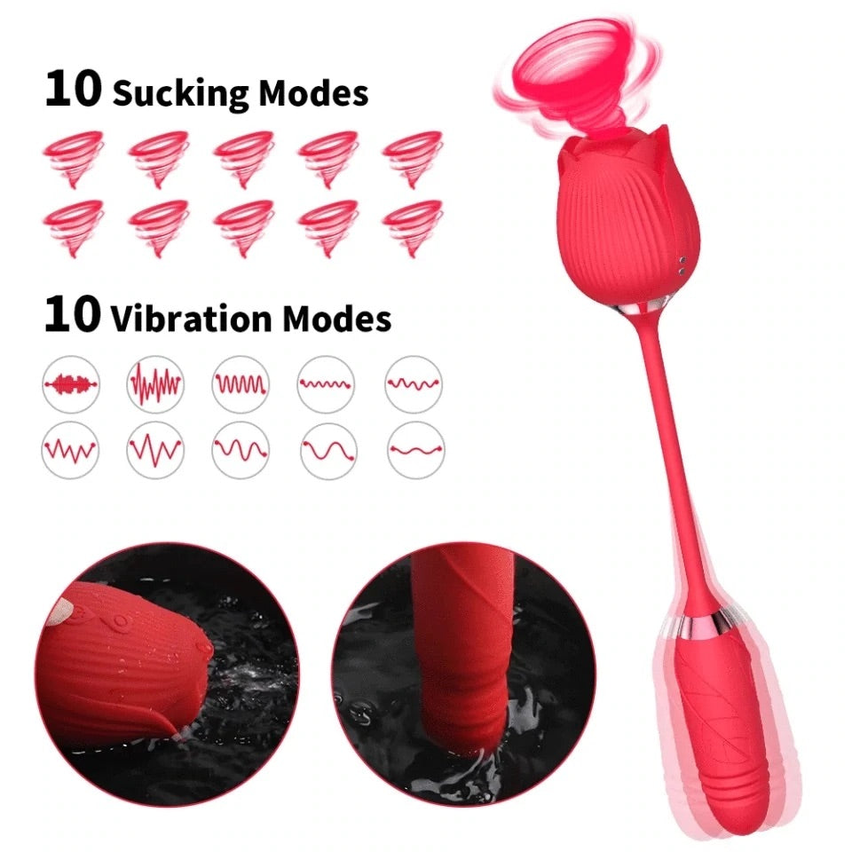 Rose Toy Dildo Vibrator Gentle Oasis LLC Rose Toy Dildo Vibrator Gentle Oasis LLC